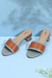 Grey Pu Slip-Ons image number 6