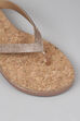 Rose Gold Stone Studded Sandals image number 3