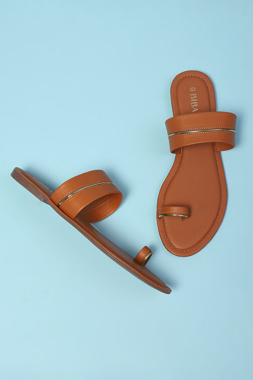 Tan Pu Ring Toe Sandals image number 4