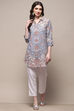 Yellow Rayon Floral Printed Straight Kurti image number 5