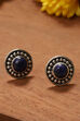 Blue 925 Sterling Silver Earrings image number 0