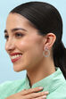 White Brass earrings image number 1