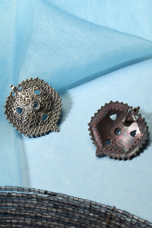 Oxidized Earrings image number 3