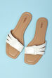 White Pu Slip-Ons image number 2