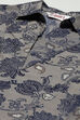 Blue  LIVA Straight Printed Shirt image number 1