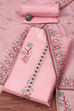 Pink Modal Digital Print Unstitched Suit Set image number 0
