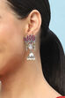 Pink Brass earrings image number 1