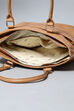 Tan Pu Leather Tote Bag image number 4