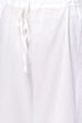 White Cotton Straight Palazzos image number 1