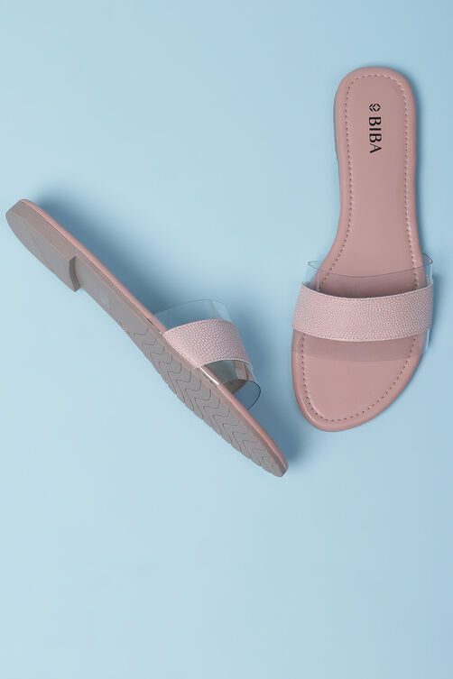 Pink Pu Slip-Ons image number 2