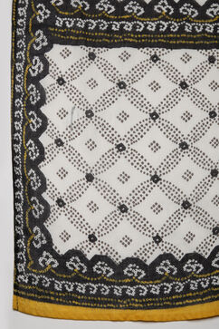 Black Cotton Straight Kurta Flared Palazzo Suit Set image number 3