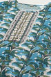 Blue Silk Blend Printed Unstitched Suit Set image number 2