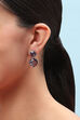 Pink & Purple Brass Earrings image number 3