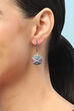 Multicolor Brass Earrings image number 1