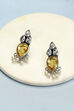 Yellow Brass Earrings image number 0
