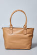 Tan Pu Leather Tote Bag image number 3