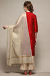 Gold-Toned Yard-dyed Dupatta image number 2