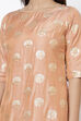 Peach Art Silk Straight Kurta Skirt Suit Set image number 1