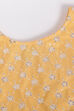 Yellow And Pink Cotton Lehenga Set image number 1