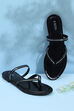 Black Pu Slip-Ons image number 0