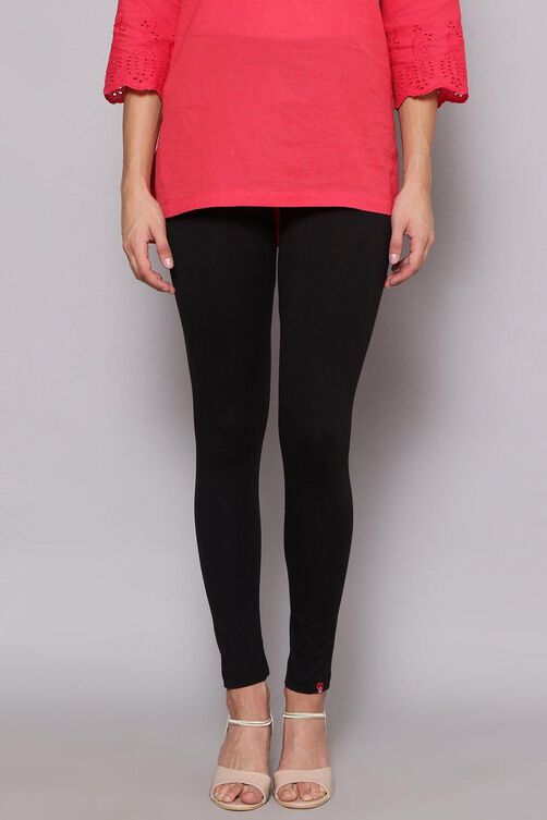 Buy Pelian Women Black Cotton Full Length Legging (XL) Online at Best  Prices in India - JioMart.