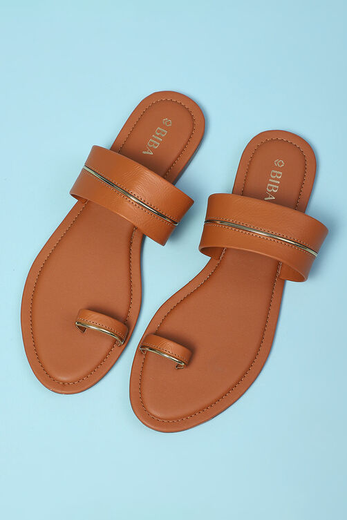 Tan Pu Ring Toe Sandals image number 2