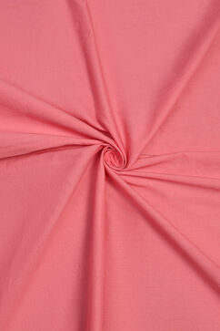 Pink Chanderi Handloom Unstitched Suit Set image number 2