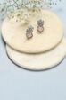 Light Pink Brass Earrings image number 0