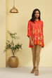 Coral Rayon Straight Kurta image number 5