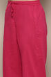 Fuchsia Cotton Silk Straight Kurta Salwar Suit Set image number 2