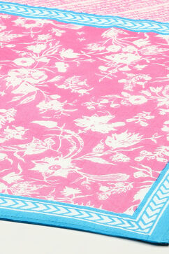 Light Pink Cotton Straight Kurta Palazzo Suit Set image number 3