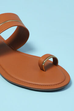 Tan Pu Ring Toe Sandals image number 1