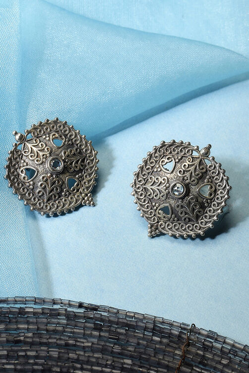 Oxidized Earrings image number 0