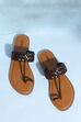 Tan Toe Ring Sandals image number 0