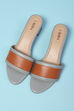 Grey Pu Slip-Ons image number 2