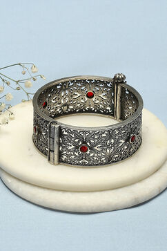 Oxidised-Red Brass Bangles image number 2