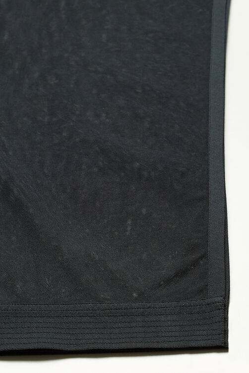 Rohit Bal Black Cotton Silk Anarkali Printed Suit image number 2