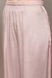 Light Pink Chanderi Blend Printed Unstitched Suit Set image number 3