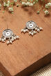 Pink 925 Sterling Silver Earrings image number 2