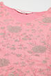 Pink Cotton Blend Kalidar Kurta Palazzo Suit Set image number 1