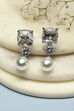White Brass Danglers image number 0