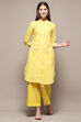 Pink Cotton Straight Kurta Palazzo Suit Set image number 0