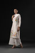 Rohit Bal Ivory Cotton Silk Straight Printed Suit Set image number 3