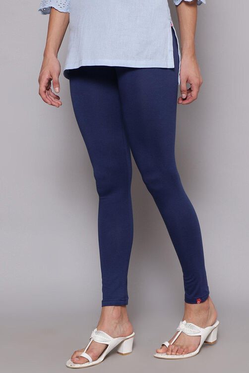 Biba Blue Leggings - Get Best Price from Manufacturers & Suppliers in India