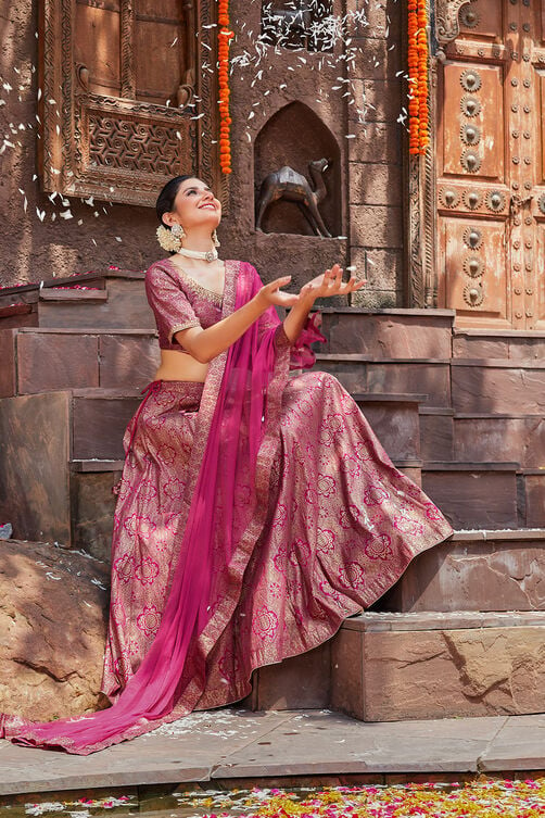 Purple Lehenga Set