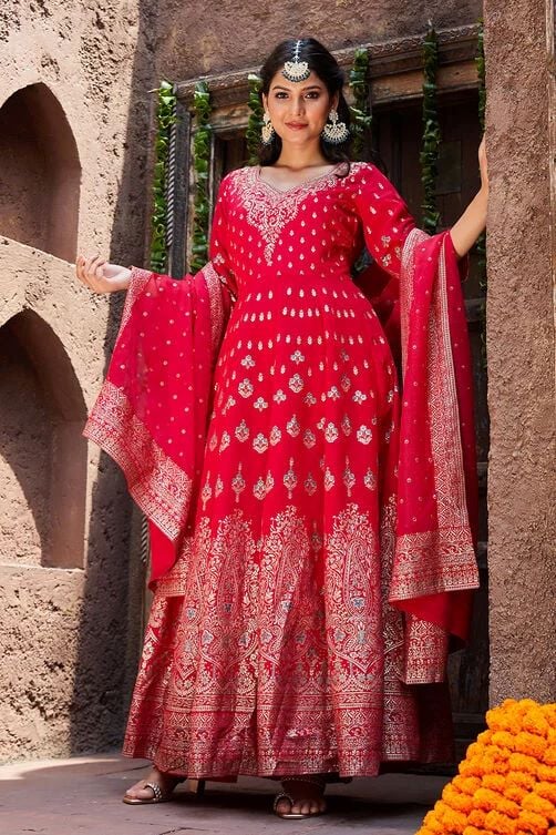 Anarkali Suit Set