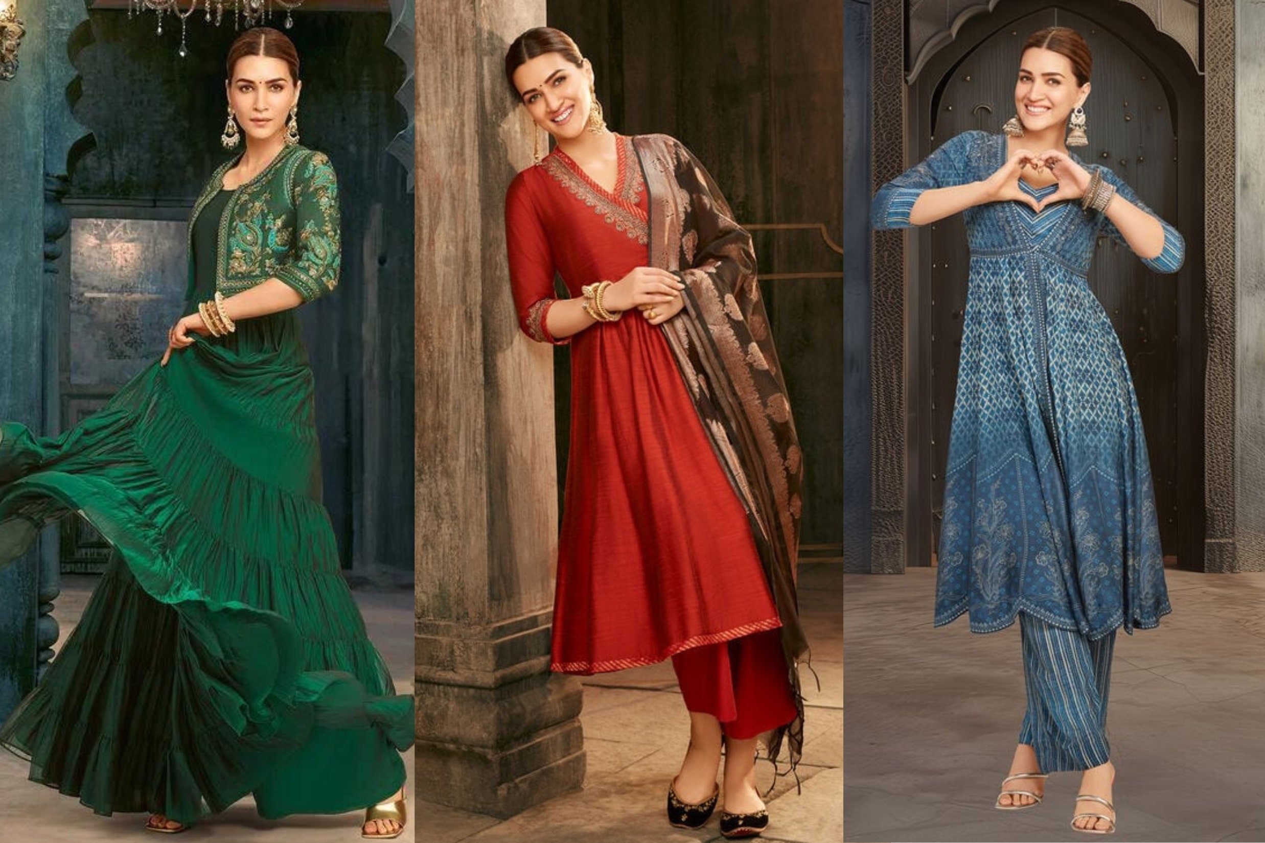 Top ethnic wear brand Biba India launch festive collection with brand ambassador Kriti Sanon