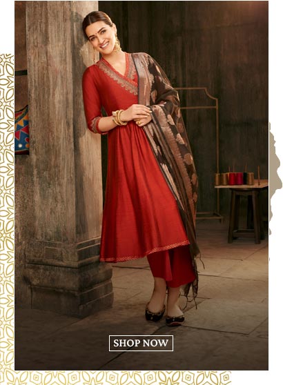 Ethnic frocks online best sale