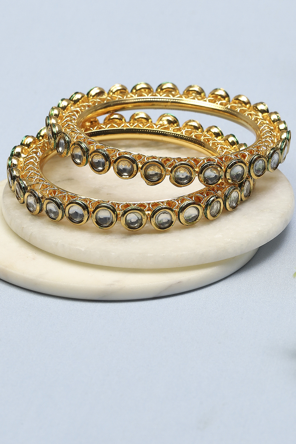 Gold Festive Kade Festive Bangle image number 0