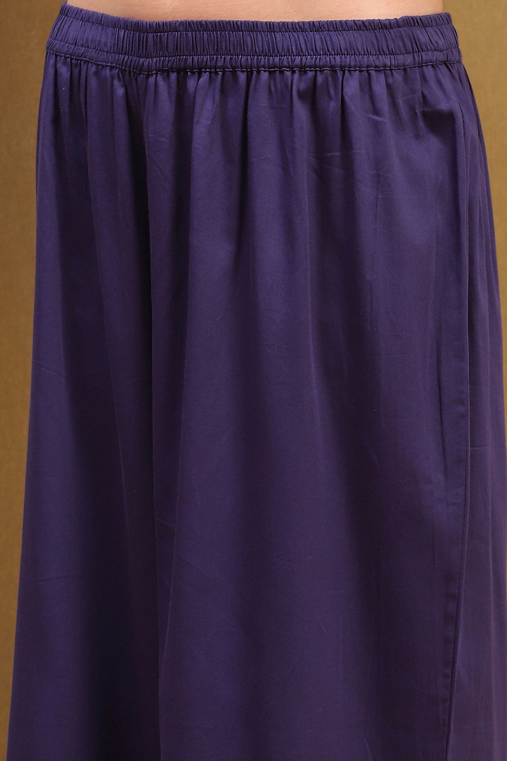 Purple Silk Chanderi Kalidar Suit Set image number 2